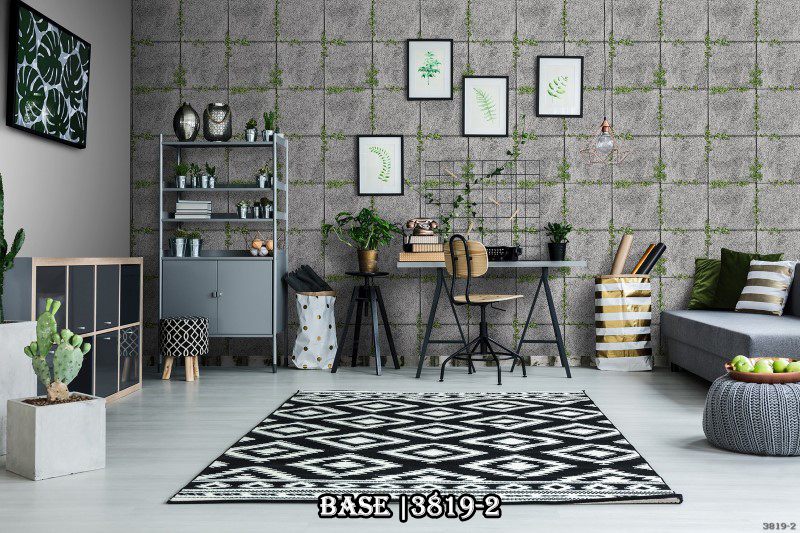 Với sự kết hợp của mẫu giấy dán tường giả đá và đồ nội thất đơn giản, hiện đại, không gian của bạn trở nên rất sang trọng và tinh tế.